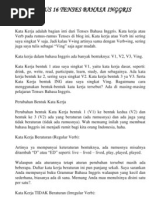 Rumus 16 Tenses Bahasa