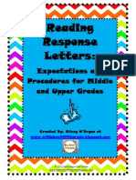 Reading Response Letters PDF