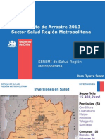 Presupuesto de Arrastre 2013 Sector Salud