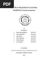 Download LAPORAN MASERASI by Nina Anindyawati SN108641674 doc pdf