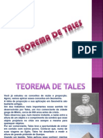 Teorema de Tales - Slides
