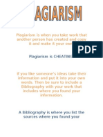 Plagiarism Poster