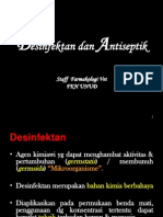 Desinfektan & Antiseptik. May 2012