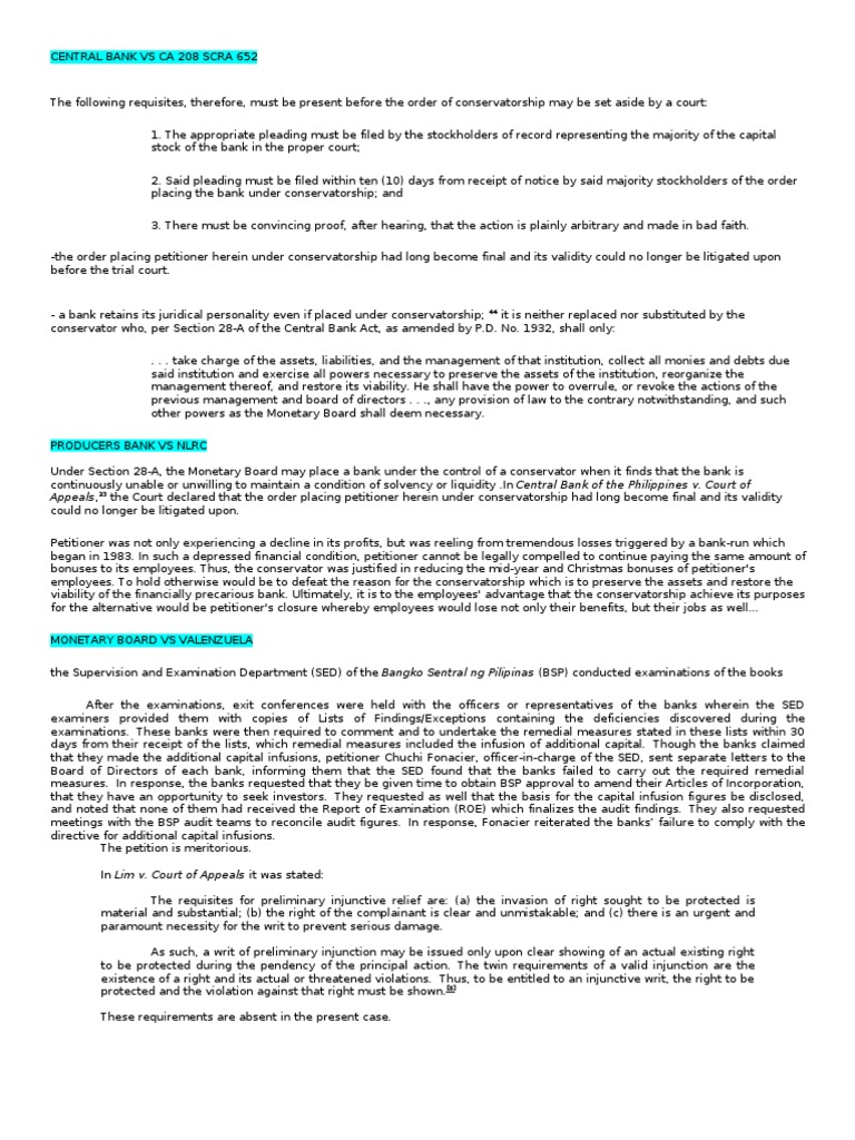 Midterm Banking PDF Receivership Foreclosure