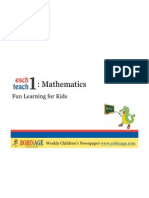 Fun Learning For Kids: Mathematics