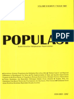 Populasi Volume 6, Nomor 2, Tahun 1995