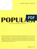 Populasi Volume 7, Nomor 2, Tahun 1996