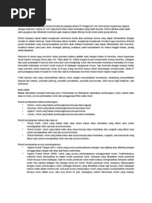 Kisah Rokok Dan Kretek Pdf