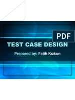 Test Case Design: Prepared by