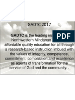 GADTC Is The Leading Institution in