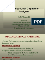 5 Organisational Appraisal