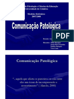 Comunicacao Patologica Grupoe