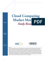 2012 Cloud Computing Market Maturity Study Results
