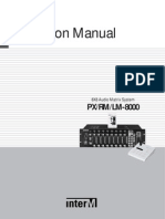 PX-8000 Om English