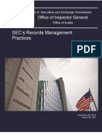 SEC's Records Management Practices