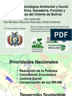 Evaluación Ambiental Estratégica del Oriente Boliviano