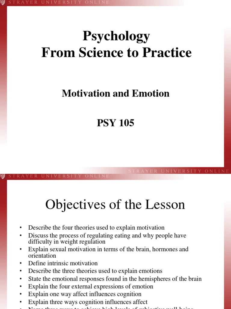 Understanding Motivation and Emotion | PDF | Sexual Arousal | Motivation