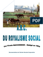 ABC Du Royalisme Social