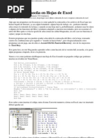 Quitar contraseña en Hojas de Excel