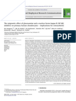 The epigenetic effect of glucosamine and a nuclear factor-kappa B (NF-kB) inhibitor on primary human chondrocytes – Implications for osteoarthritis