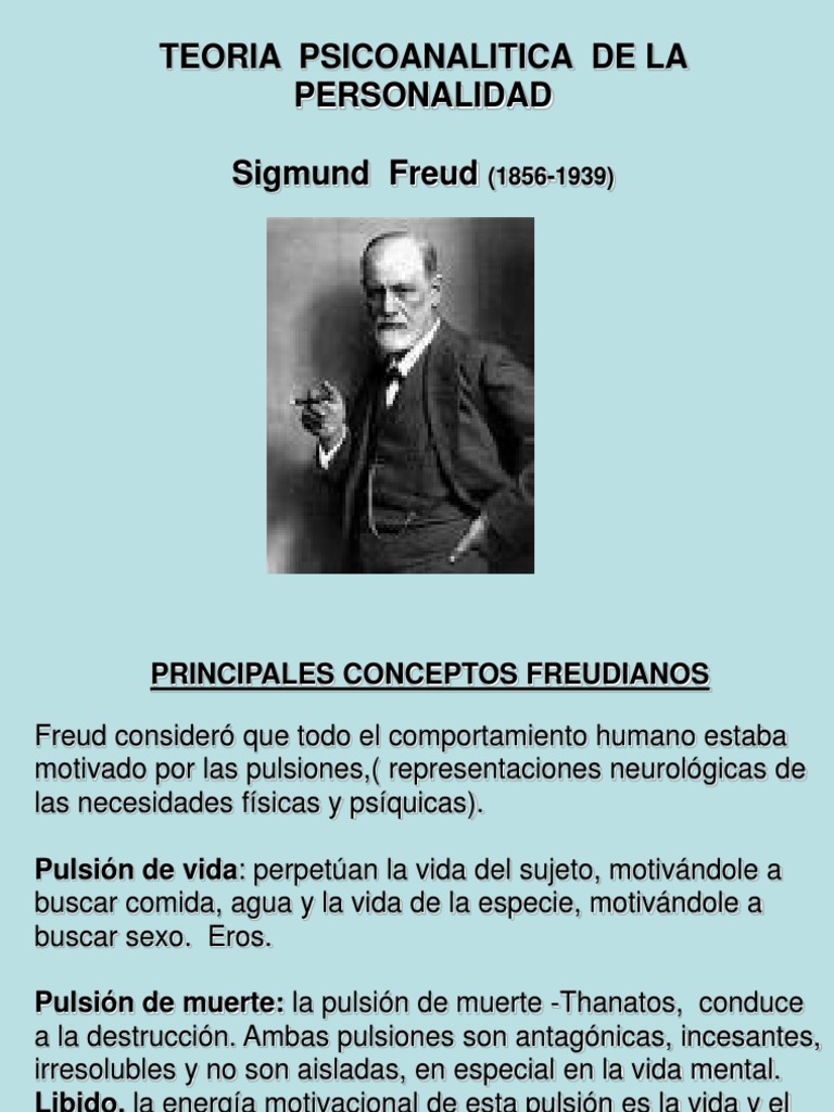 Teoria psicoanalitica freud