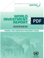 World Investment Report 2012 - Towards a New Generation of Investment Policies - Overview 