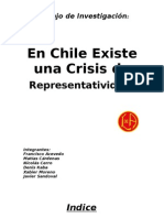 En Chile Hay Una Crisis de Representatividad