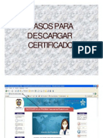 Manual Para Descargar Los Certificados