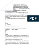 La Ecuació N Básica de La Estática de Fluidos