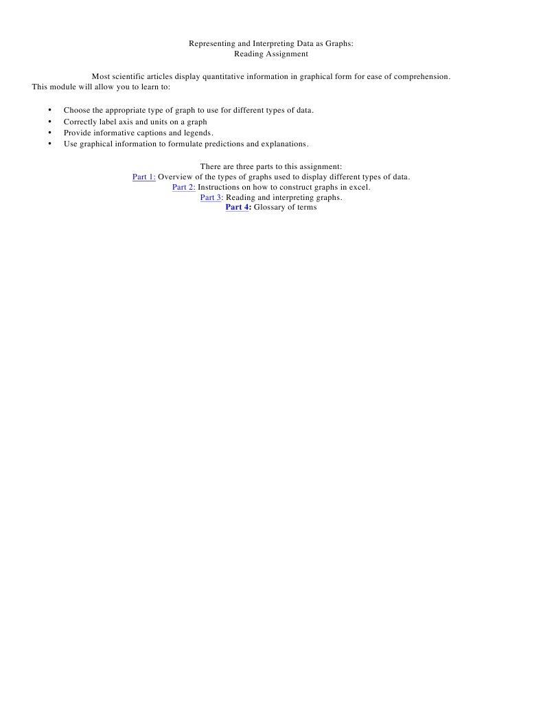 Graph Instructions | PDF