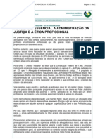 Artigo - Adv Essencial A Adm Da Justiça e A Ética Prof