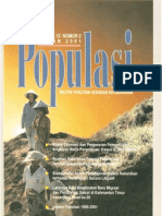 Populasi Volume 12, Nomor 2, Tahun 2001