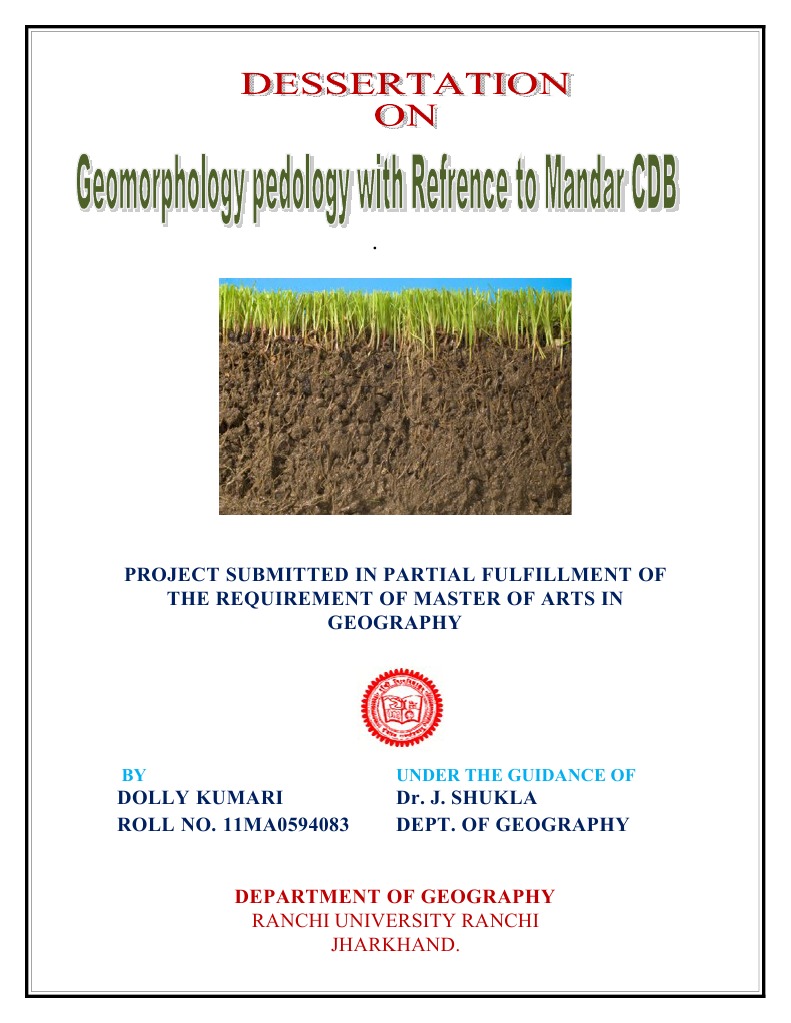 Geography Project Submission PDF | PDF