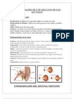 Enfermedades de Los Organos de Los Sentidos