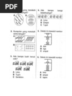 Soalan Matematik Tahun 1 KSSR