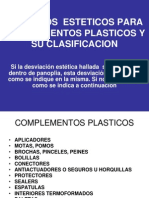 3 Defectos Esteticos para Complementos Plasticos 08 02 2010 1