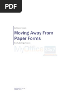 Moving Away From Paper Forms