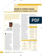 Composite Materials in Modular Housing:: Growing Design Potential & An Imperative Need in India