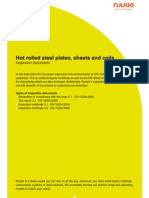 Ruukki Hot Rolled Steels Inspection Document