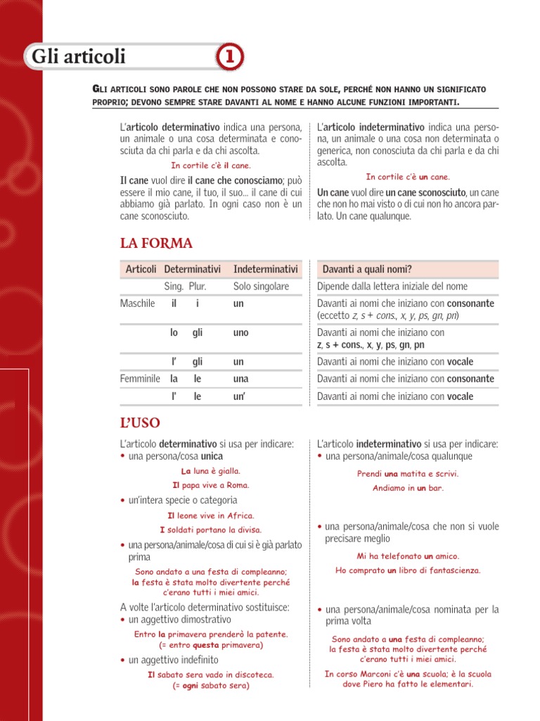 Scheda1gliarticoli 2