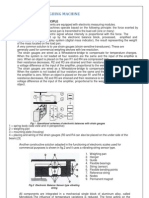 Electronic Weighing Machine: 1. The Operating Principle