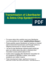 Zebra Chip Disease: Identification, Epidemiology, Control and Threat To Latin American Potato Industry (PowerPoint - Part2)