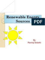 Renewable Energy Sources N