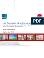 Les Français et le Logement - Baromètre Ipsos / Nexity