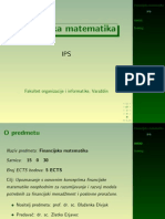 Financijska Matematika IPS-IIIdio