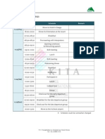 Schedule (DAMEX 2012) : Date / Time Schedule Remark