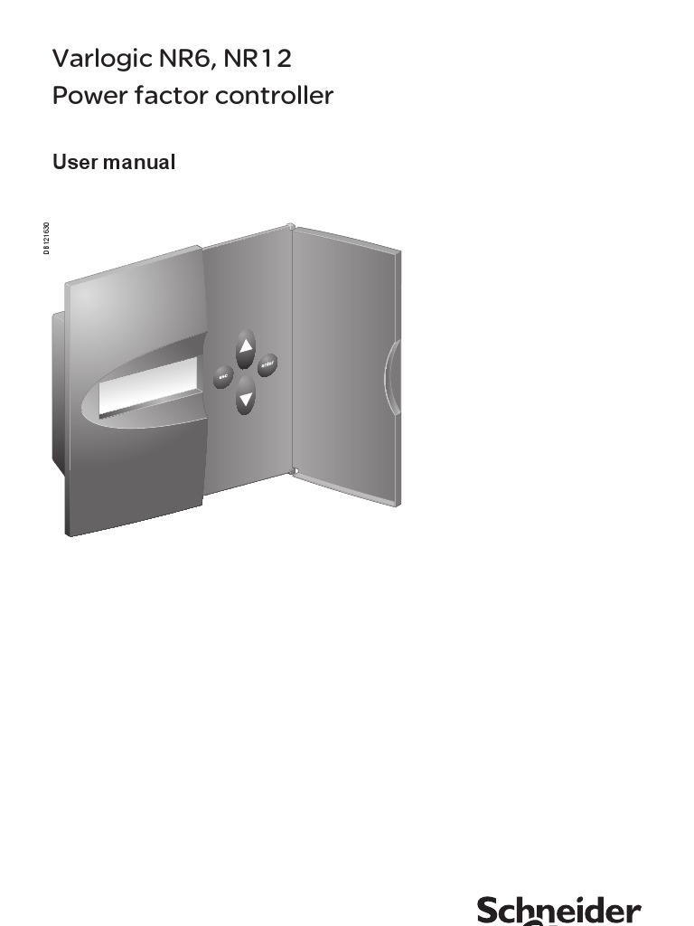 Varlogic NR6, NR12 Power Factor Controller: User Manual | PDF ...