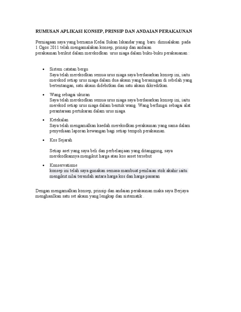 Rumusan Aplikasi Konsep Pdf
