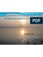 Ganga River Water Quality and Its Management in Varansi