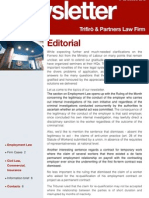 Editorial: Trifirò & Partners Law Firm